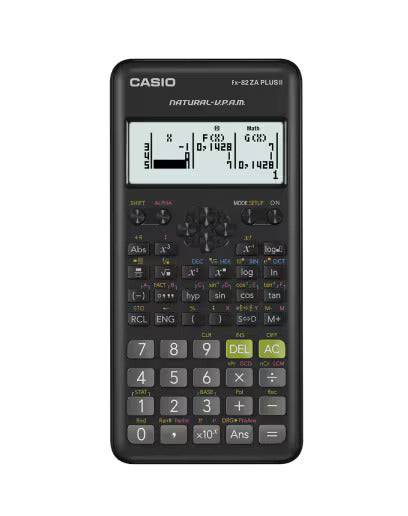 CASIO 82ZA PLUS II SCIENTIFIC CALCULATOR BLACK