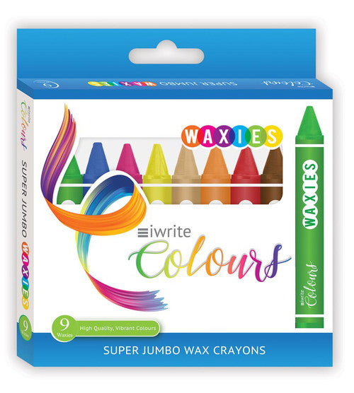 iWrite Waxies Super Jumbo Wax Crayons