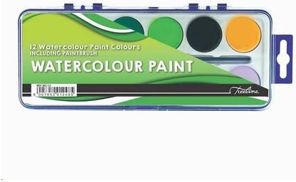 Treeline Watercolour Paint Set 12