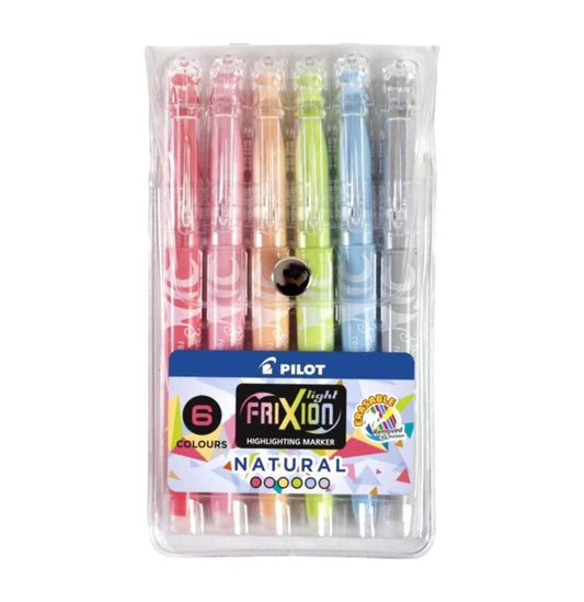 PILOT FRIXION LIGHT NATURAL WALLET 6