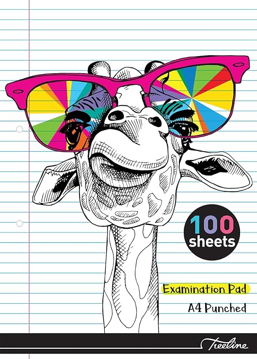 100 Page A4 Exam Pad