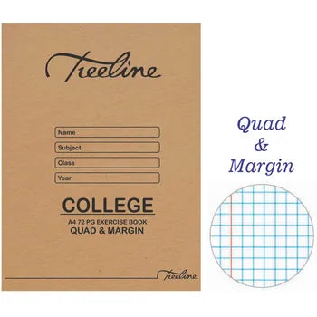 72 PG COLLEGE EXERCISE BOOK Q/M A4