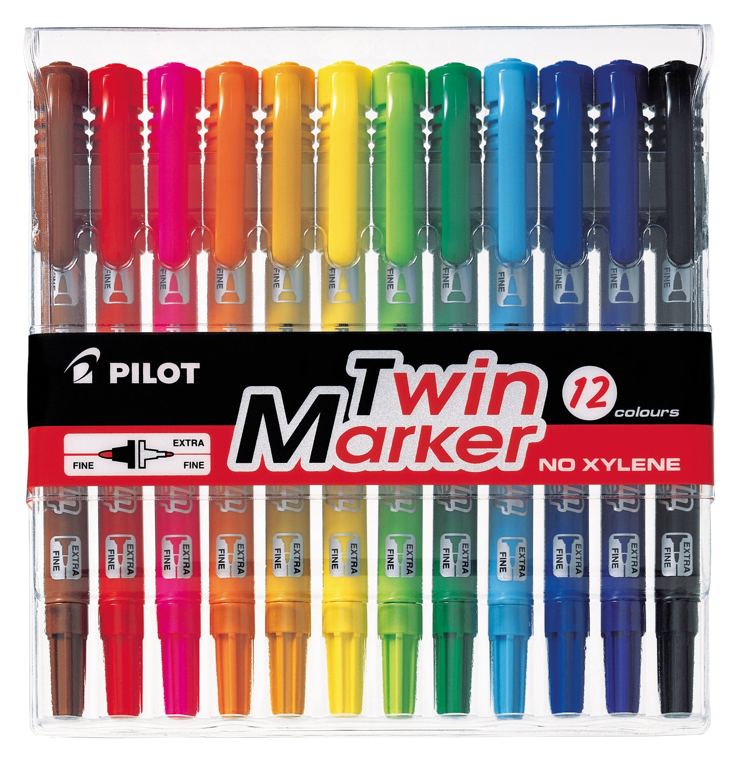 PILOT TWIN MARKERS WALLET 12