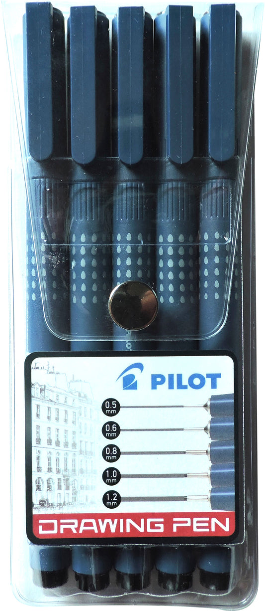 PILOT DRAWING PEN WALLET 5