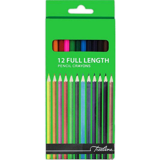 TREELINE COLOURING PENCILS 12`S
