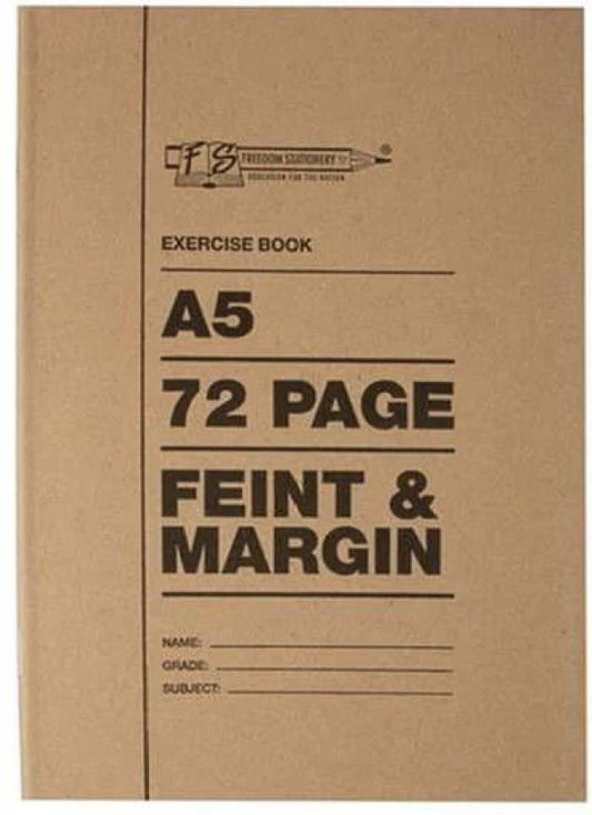 A5 72 Page Book