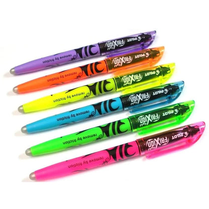 PILOT FRIXION LIGHT NEON WALLET 6