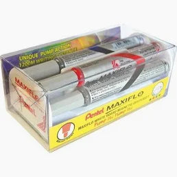 MAXIFLO 6.0mm WHITEBOARD MARKER DUSTER SET 4