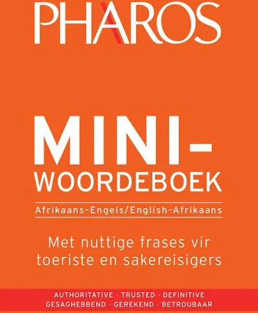Pharos Mini Dictionary/Woordeboek (English-Afrikaans/Afrikaans-English)