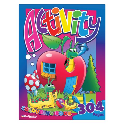 Colouring Activity Book 304pg