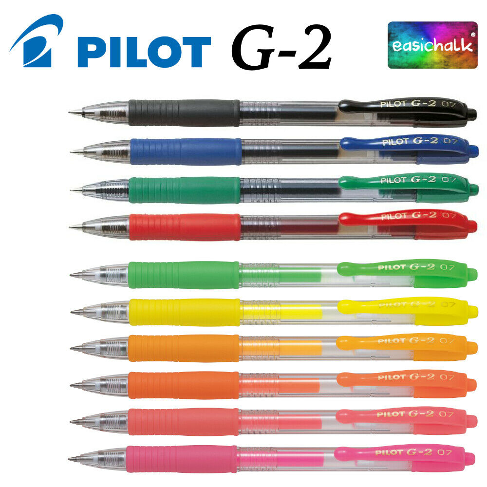 Pilot G2 05 Lime Extra Fine Gel Pen 0.5mm